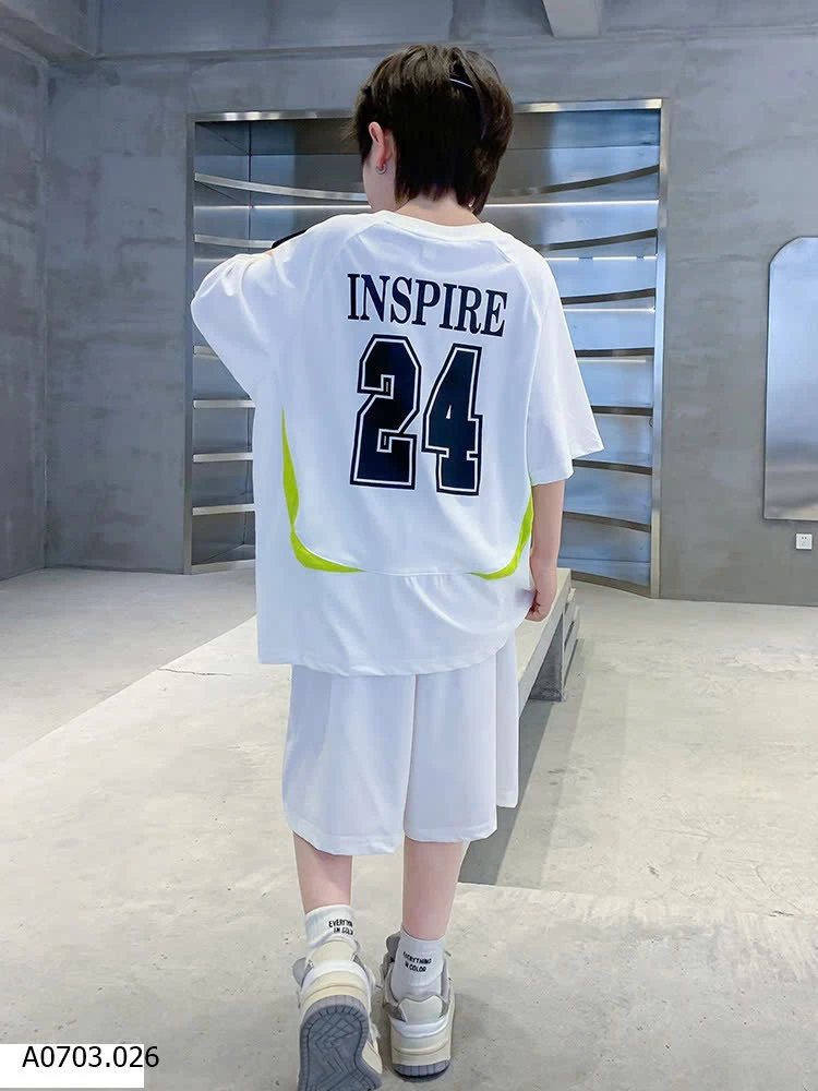 BỘ THỂ THAO BÉ TRAI SIZE ĐẠI SỈ 193K