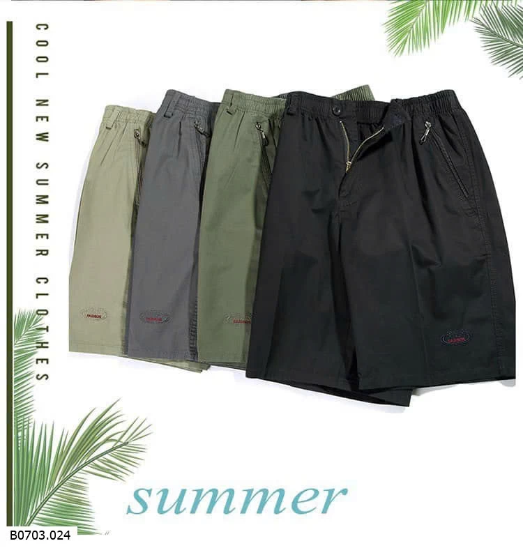  QUẦN SHORT KAKI CHO NAM Sỉ 145k 
