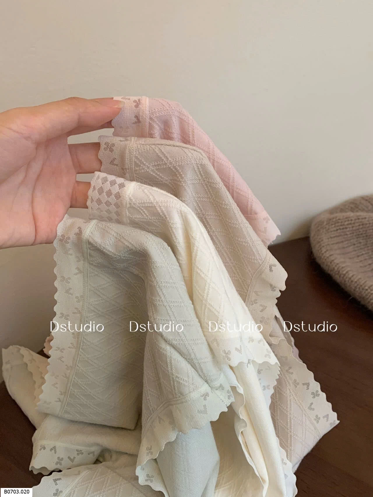 SÉT 10 QUẦN CHIP CC DSTUDIO  sỉ giá 260k/set 10 chiếc mix màu
