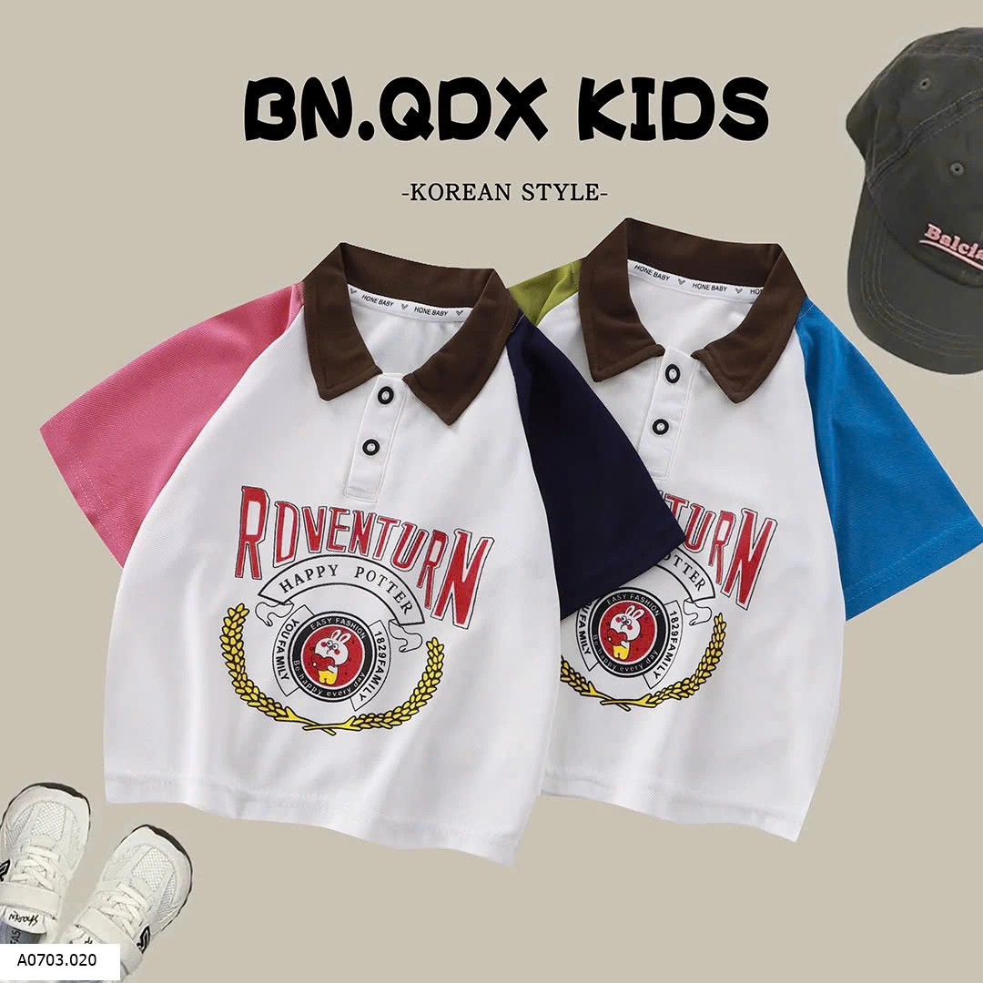 BST ÁO POLO TRẺ EM DỄ THƯƠNG  Sỉ  giá  80-120: 50K/1C 130-160 : 60K/1C