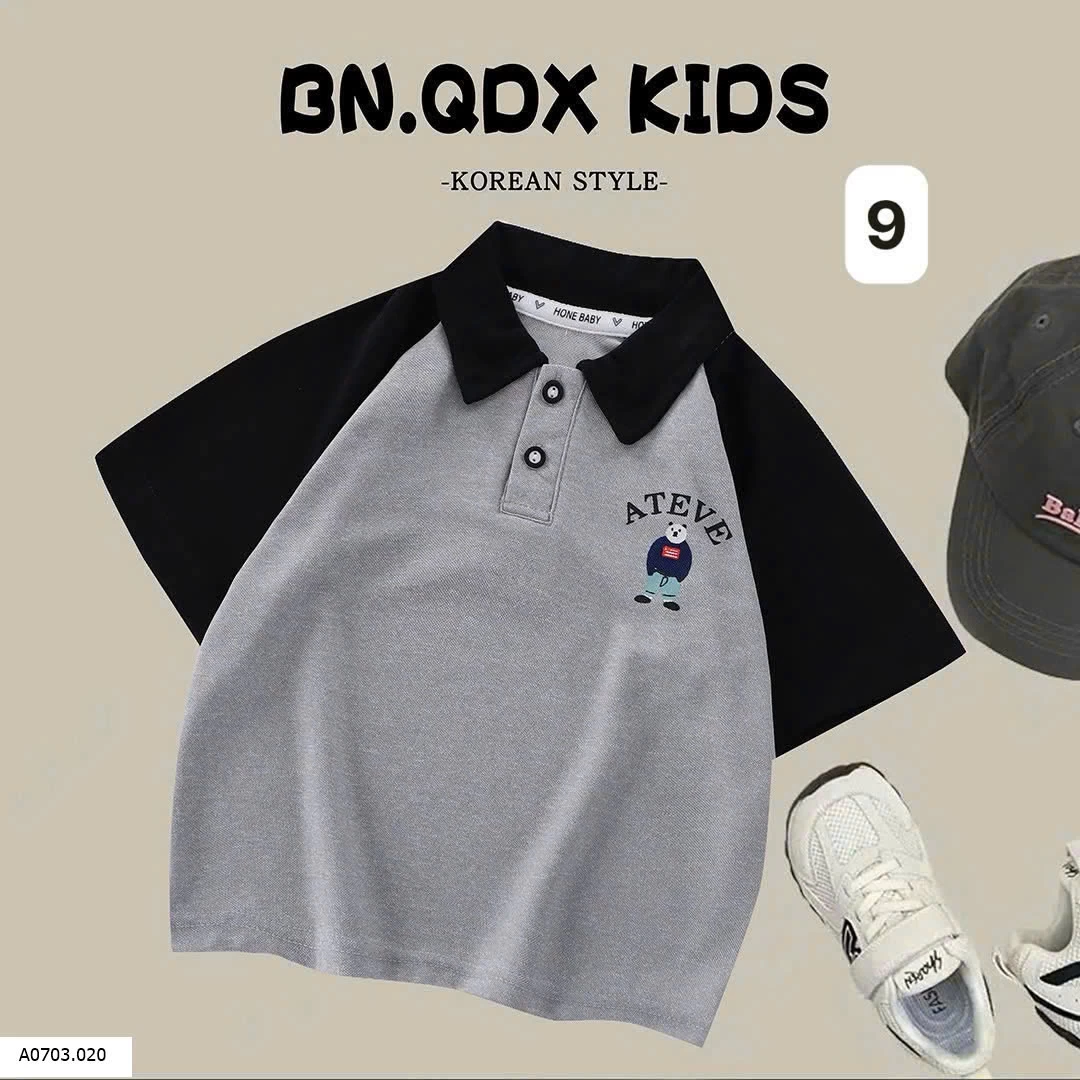 BST ÁO POLO TRẺ EM DỄ THƯƠNG  Sỉ  giá  80-120: 50K/1C 130-160 : 60K/1C