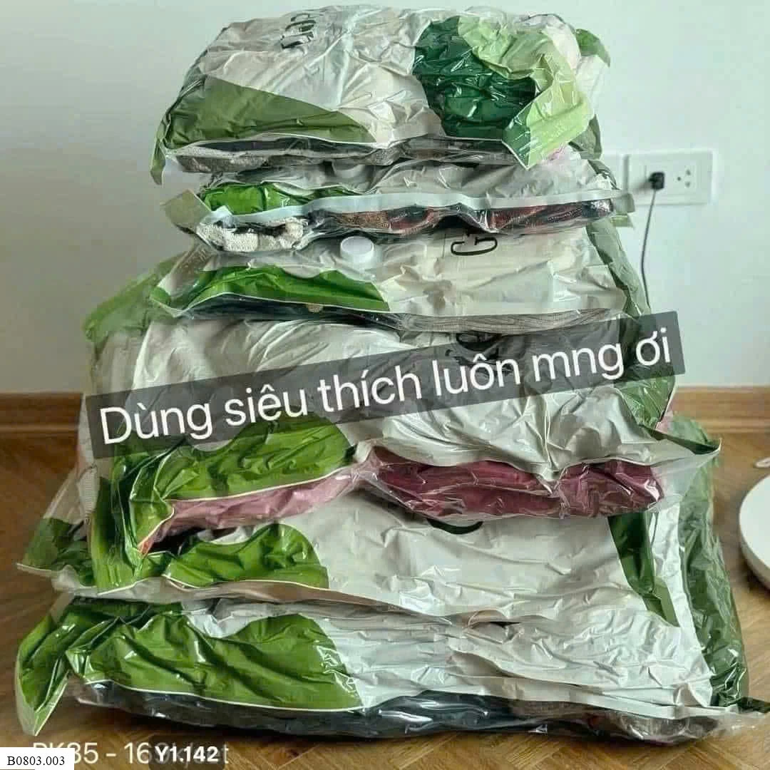 COMBO HÚT CHÂN KHÔNG Sỉ  125k/ 1 sét 1 bơm điện + 6 túi