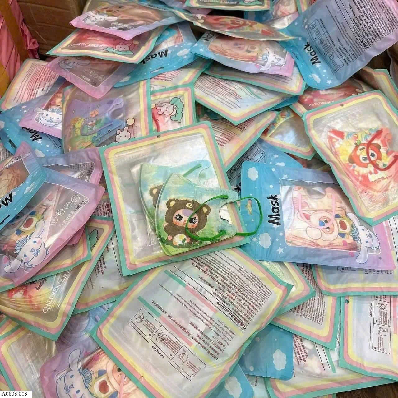 SET 50c KHẨU TRANG CHO BÉ      Sỉ 45k/ 1 sét 50 chiếc mix mẫu