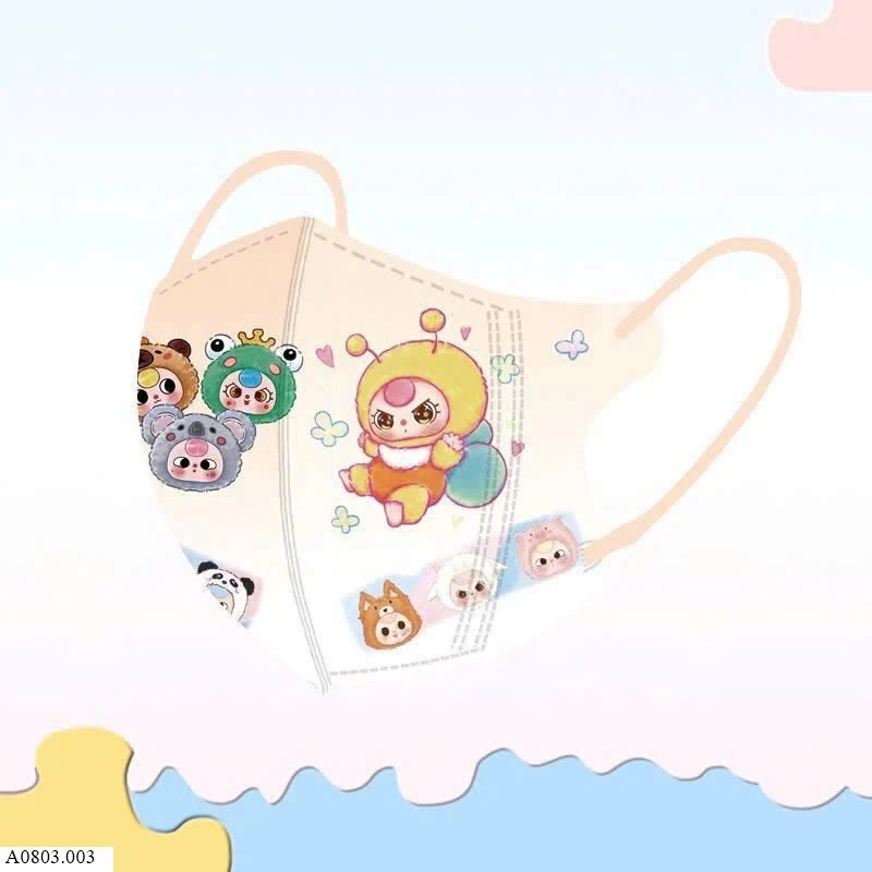 SET 50c KHẨU TRANG CHO BÉ      Sỉ 45k/ 1 sét 50 chiếc mix mẫu