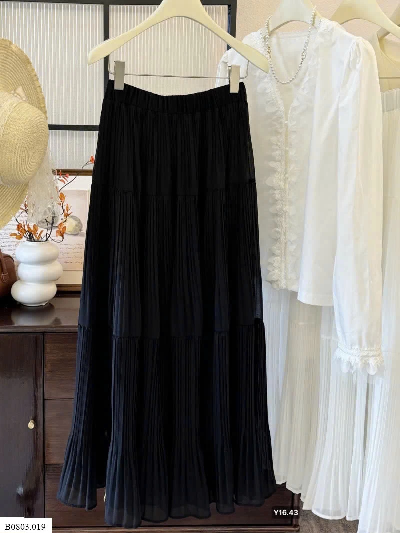 CHÂN VÁY XẾP LY ANNA Sỉ 170k