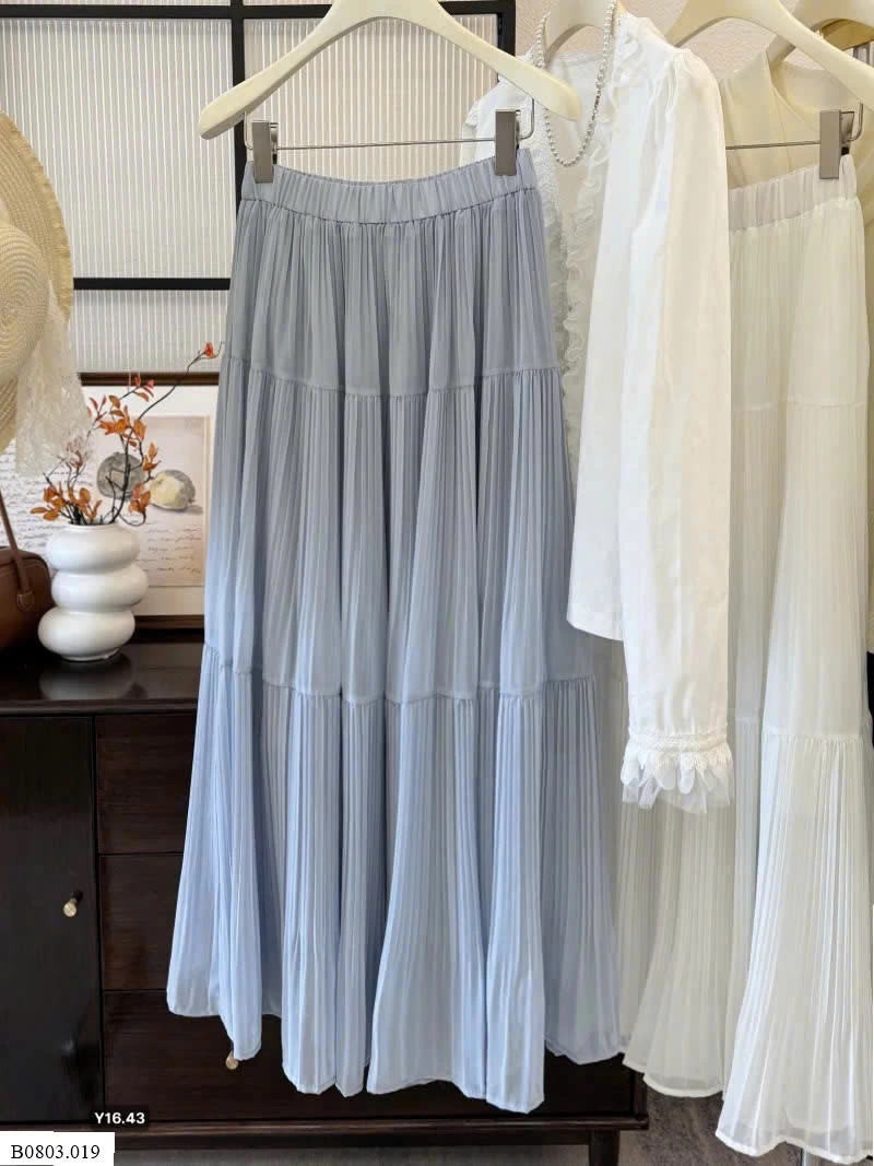 CHÂN VÁY XẾP LY ANNA Sỉ 170k