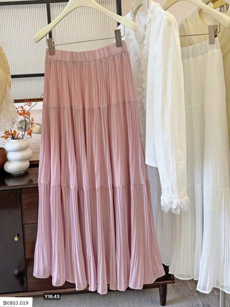 CHÂN VÁY XẾP LY ANNA Sỉ 170k