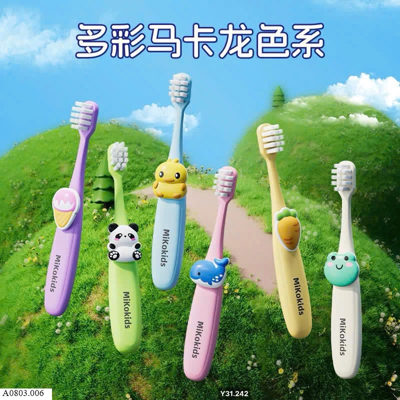 SET 6C BÀN CHẢI BÉ  Sỉ 35k/ 1 sét 6 chiếc