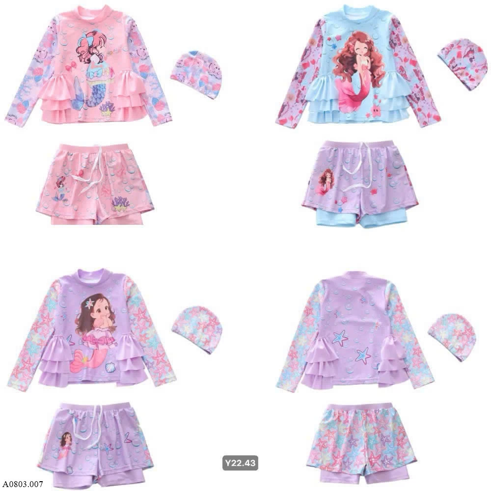 SET BƠI 3 MÓN BÉ GÁI      Sỉ 145k/ 1 sét
