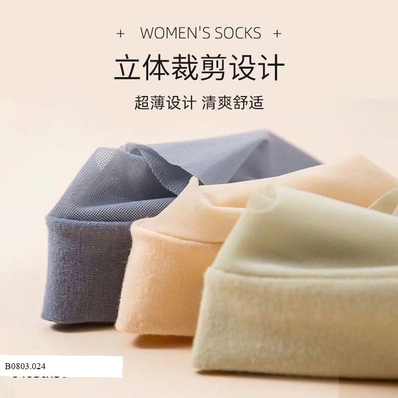 TẤT HÈ CHO CÁC NÀNG THƠ  Sỉ  70K/1 sét 10Đ mix màu 