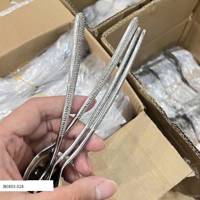 SÉT 20 THÌA INOX  Sỉ  55k/ 1 sét 20 thìa