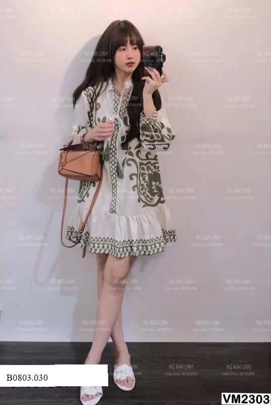 VÁY BABYDOLL  HỌA TIẾT CHO NỮ KASLEAD Sỉ  190k