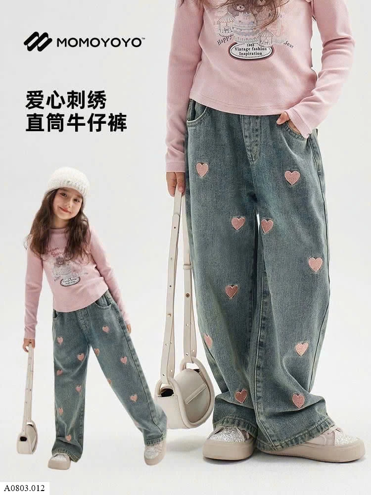 QUẦN JEAN TRÁI TIM    Sỉ 105k