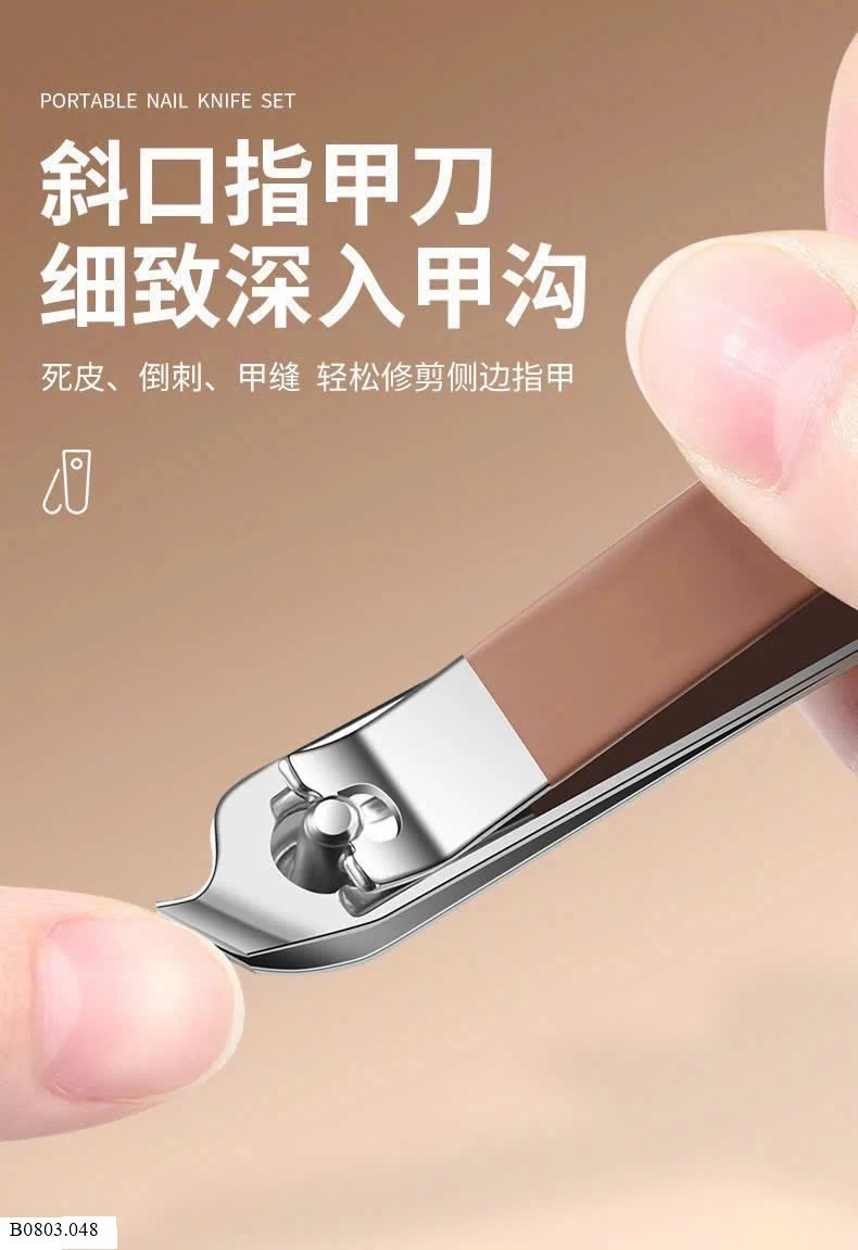 BỘ BẤM MÓNG TAY 8 MÓN      Sỉ 40k/ 1 bộ