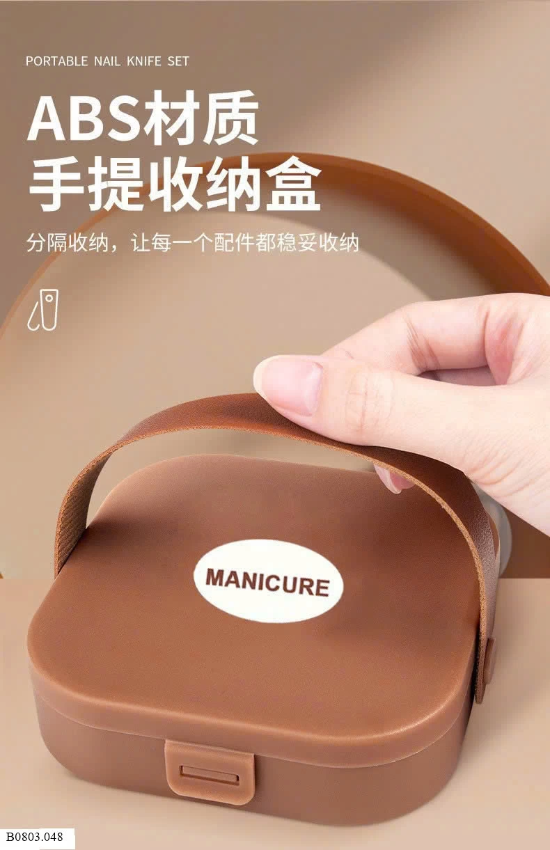 BỘ BẤM MÓNG TAY 8 MÓN      Sỉ 40k/ 1 bộ