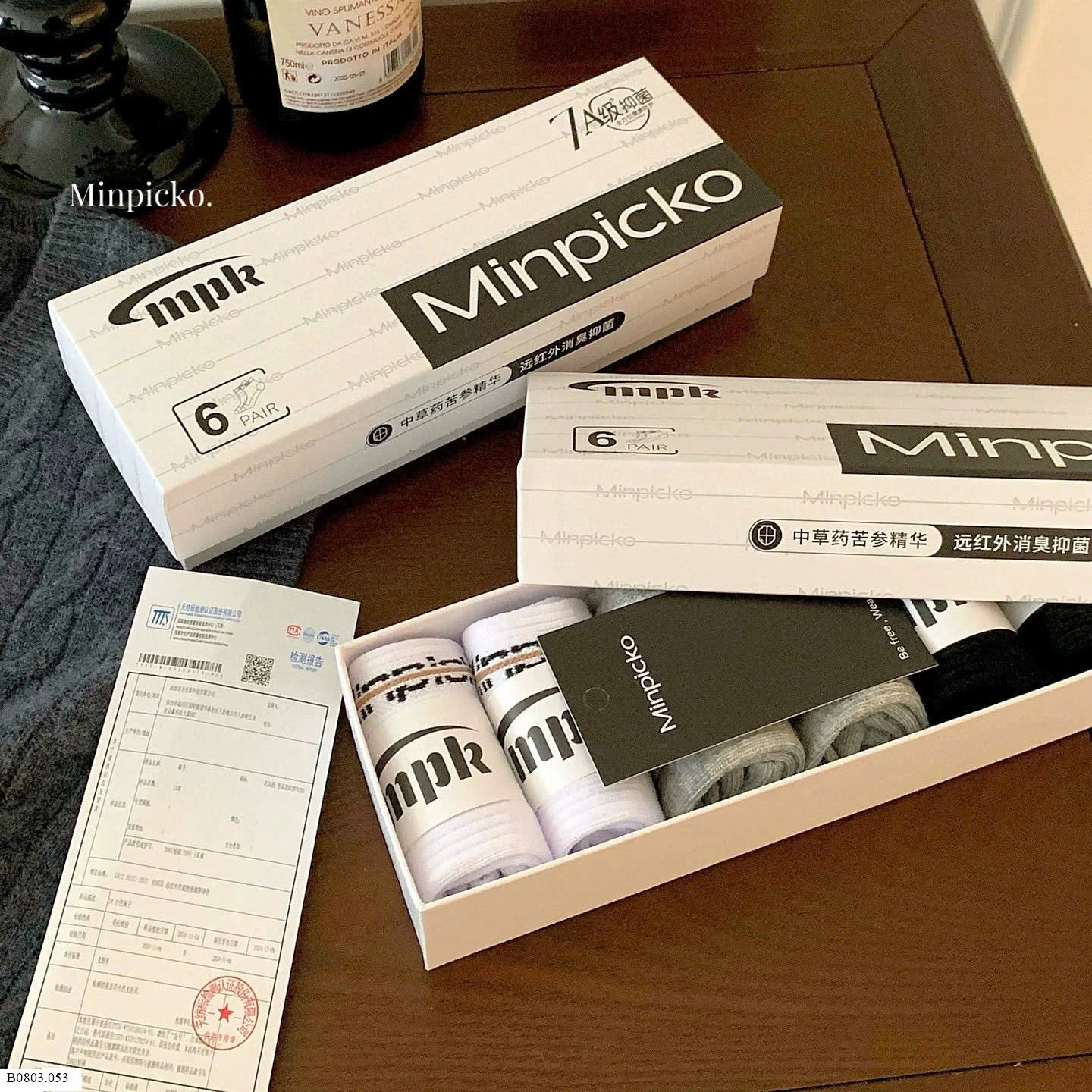SET 6 ĐÔI TẤT  Sỉ 118k/ 1 sét 6 đôi
