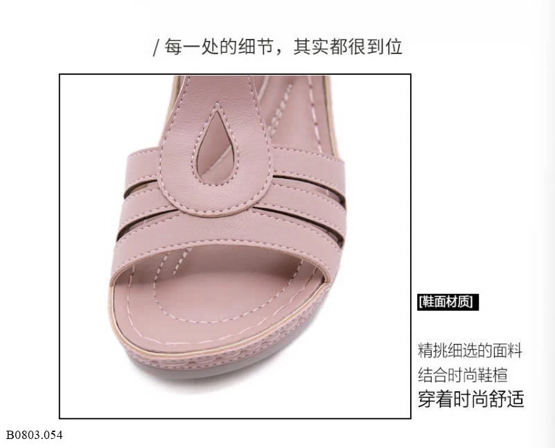 SANDAL ĐẾ CAO SIKETU  Sỉ 198k