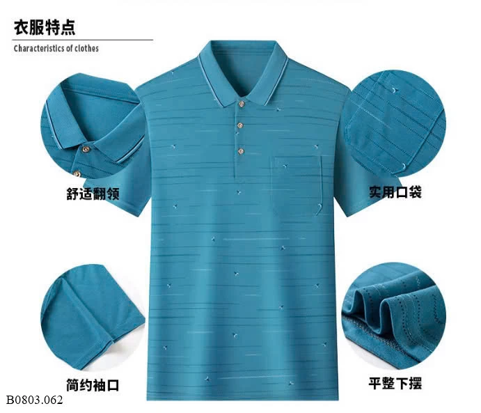 ÁO POLO TRUNG NIÊN  Sỉ 120k