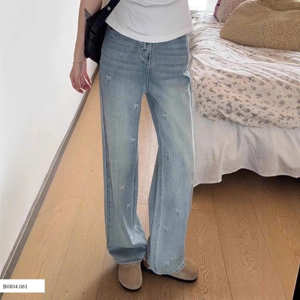 JEAN SUÔNG THÊU NƠ  Sỉ 170k