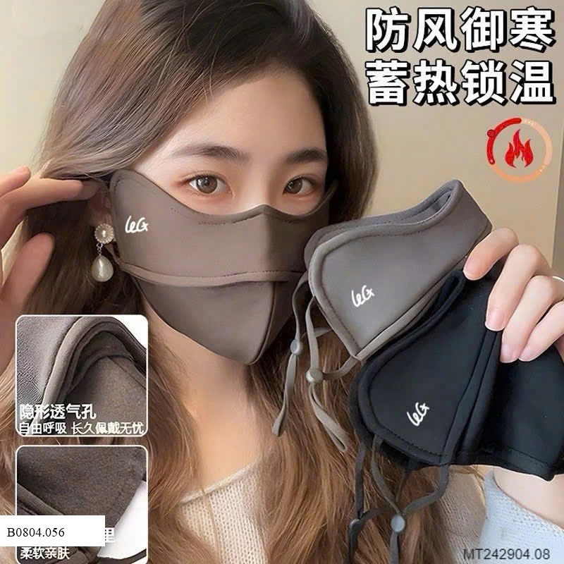 SET 3 KHẨU TRANG CHE GÒ MÁ      Sỉ 60k/ 1 sét 3 chiếc 3 màu