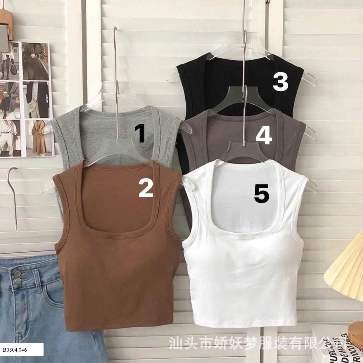 ÁO BA LỖ KÈM BRA   Sỉ 35k/ 1 chiếc