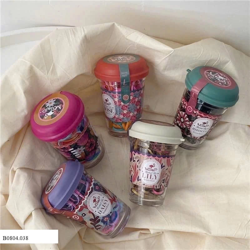 SET 5 HỘP CHUN TÓC    Sỉ 60k/ 1 sét 5 hộp mix