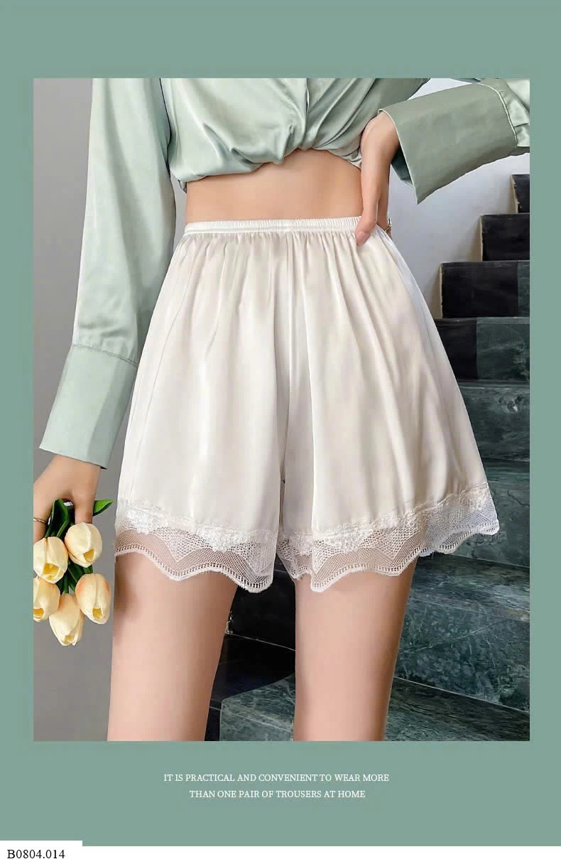 QUẦN SOOC LỤA QUẢNG CHÂU   Sỉ 22k/ 1 chiếc ( bán từ 3 chiếc)