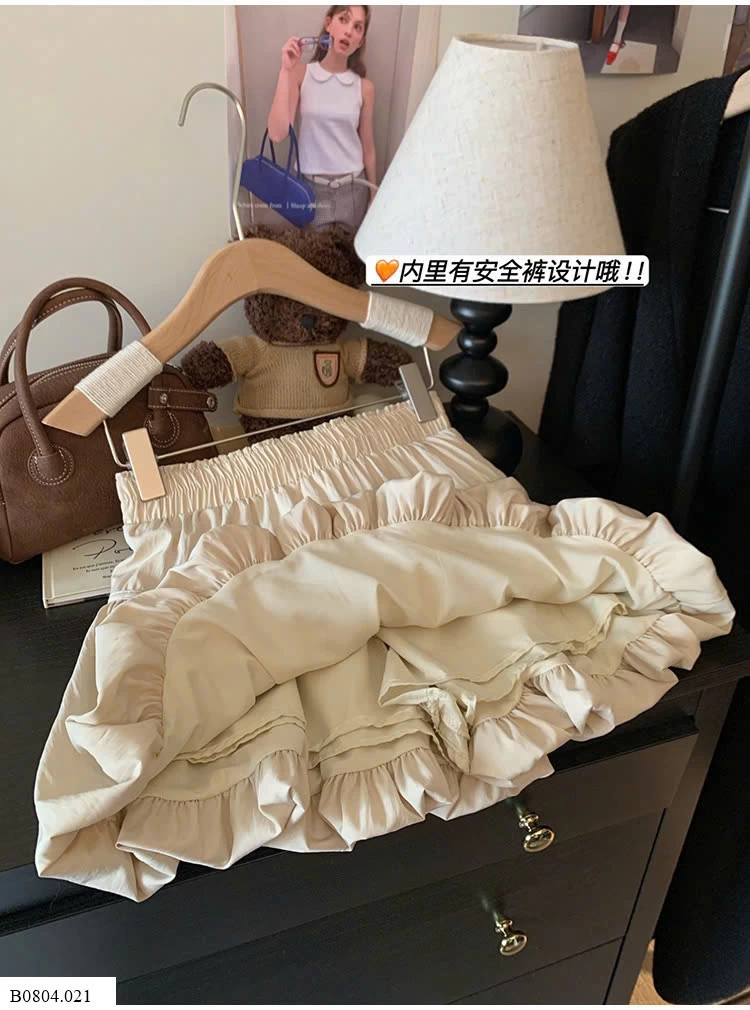 CHÂN VÁY NƠ DÁNG BÍ CHO NỮ   Sỉ 145k