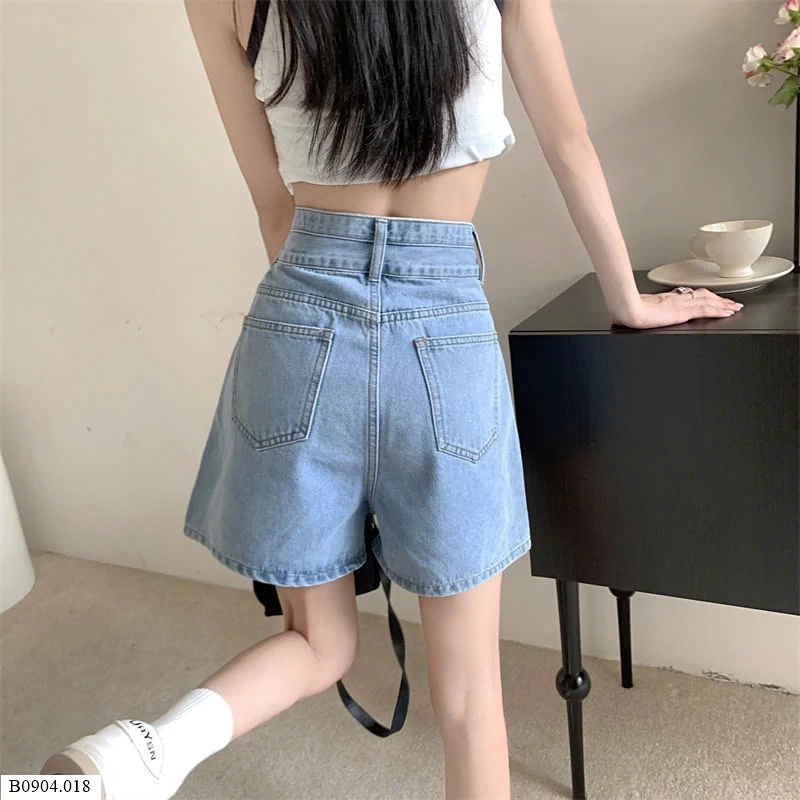 Quần short Jean 2 khuy   Sỉ 119k