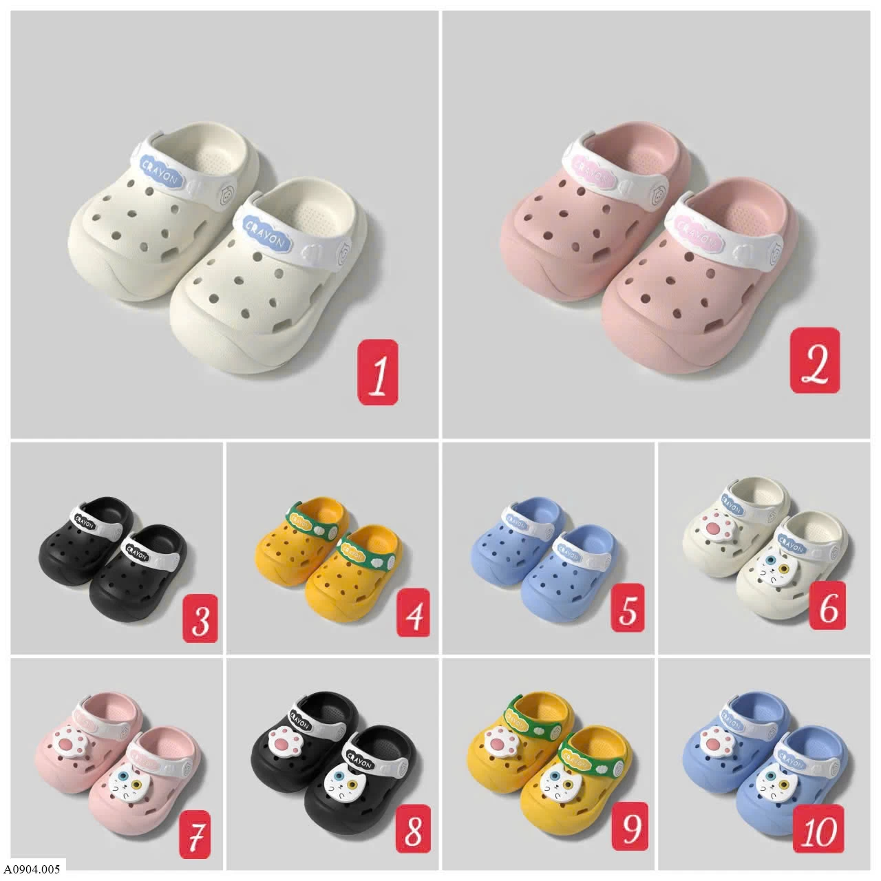DÉP CROCS CHO BÉ     Sỉ 70k