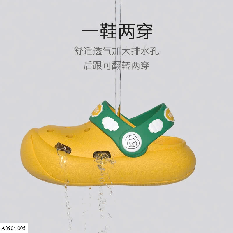 DÉP CROCS CHO BÉ     Sỉ 70k