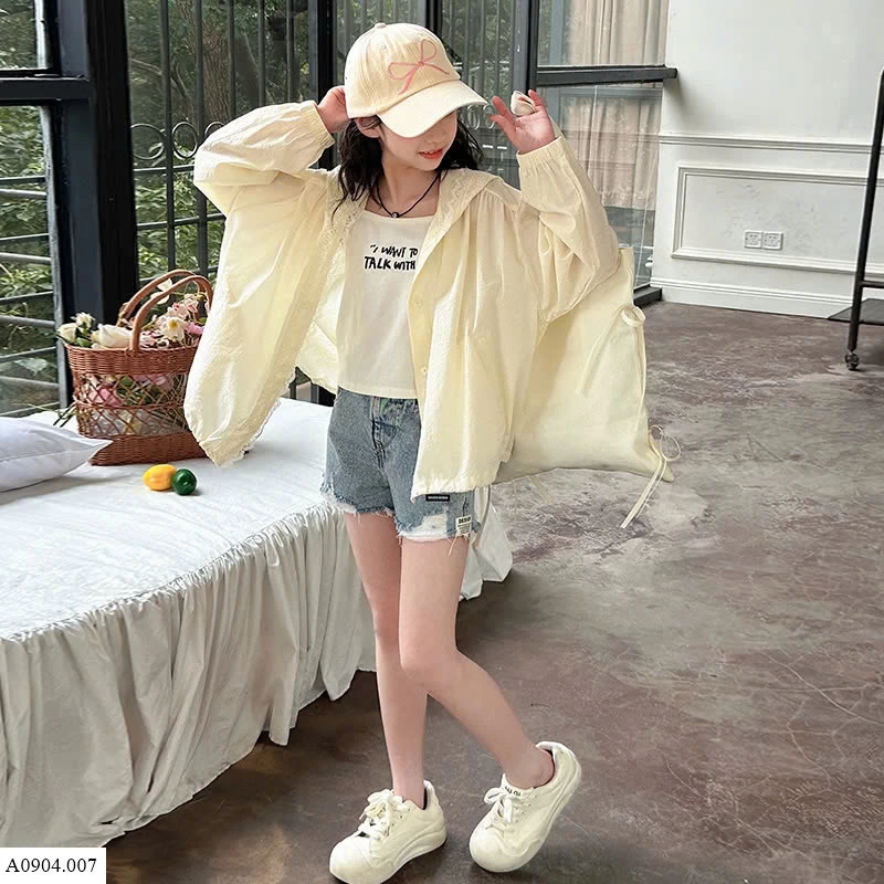 ÁO CHỐNG NẮNG BÉ GÁI    Sỉ 138k