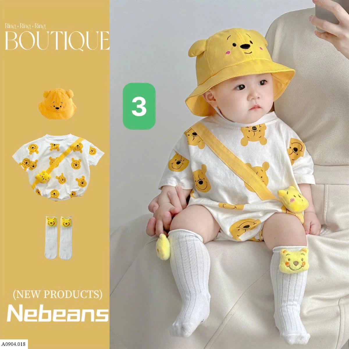 BODY CHO BÉ   Giá sỉ  set 1-3: 204k/set gồm body + mũ + tất  set 4-5: 208k/set  set 6: 184k/set  set 7-8: 198k/set  set 9-10: 186k/set 