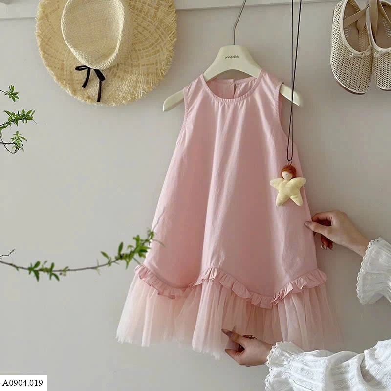 VÁY CÔNG CHÚA VIỀN REN    Sỉ 137k