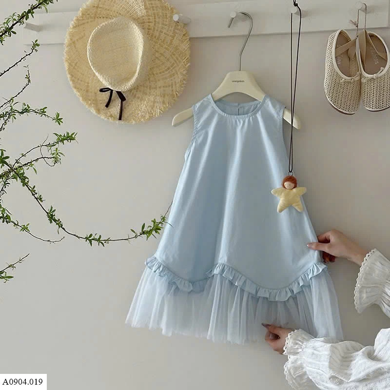 VÁY CÔNG CHÚA VIỀN REN    Sỉ 137k