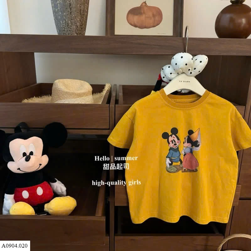SET ÁO PHÔNG MICKEY MIX QUẦN LEGGING ĐÙI     Giá sỉ Áo: 145k Quần: 145k  Cả set: 252k 