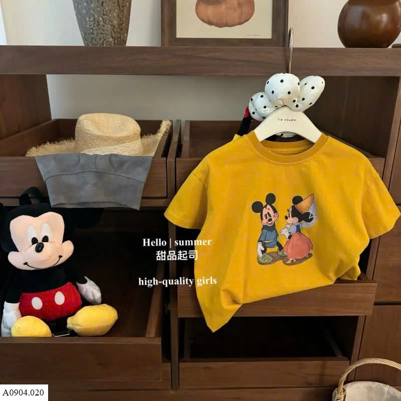 SET ÁO PHÔNG MICKEY MIX QUẦN LEGGING ĐÙI     Giá sỉ Áo: 145k Quần: 145k  Cả set: 252k 