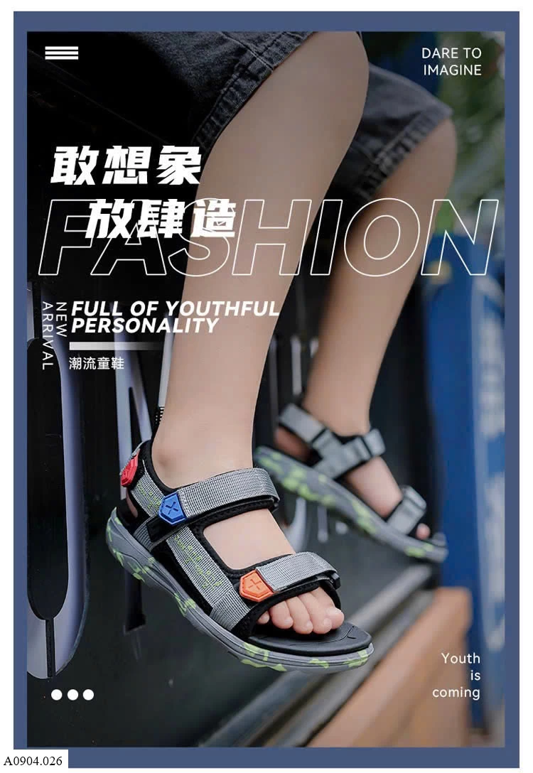 SANDAL BÉ TRAI SIZE ĐẠI     Sỉ 144k