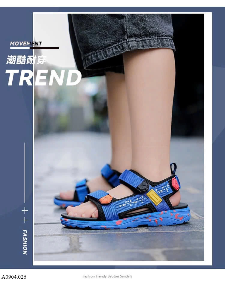 SANDAL BÉ TRAI SIZE ĐẠI     Sỉ 144k