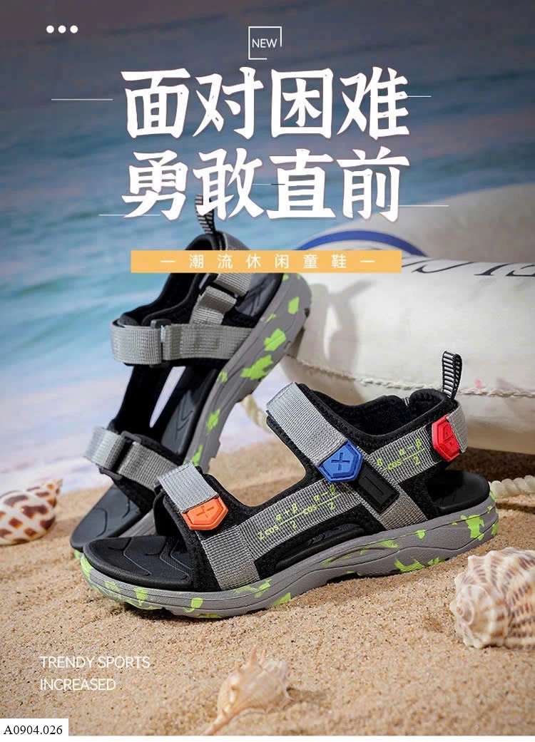 SANDAL BÉ TRAI SIZE ĐẠI     Sỉ 144k
