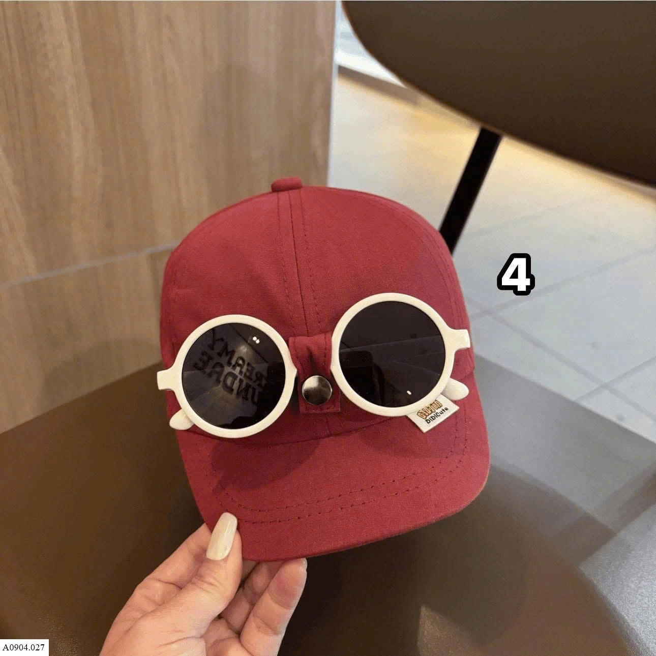 MŨ LƯỠI TRAI KÈM KÍNH   Sỉ 45k