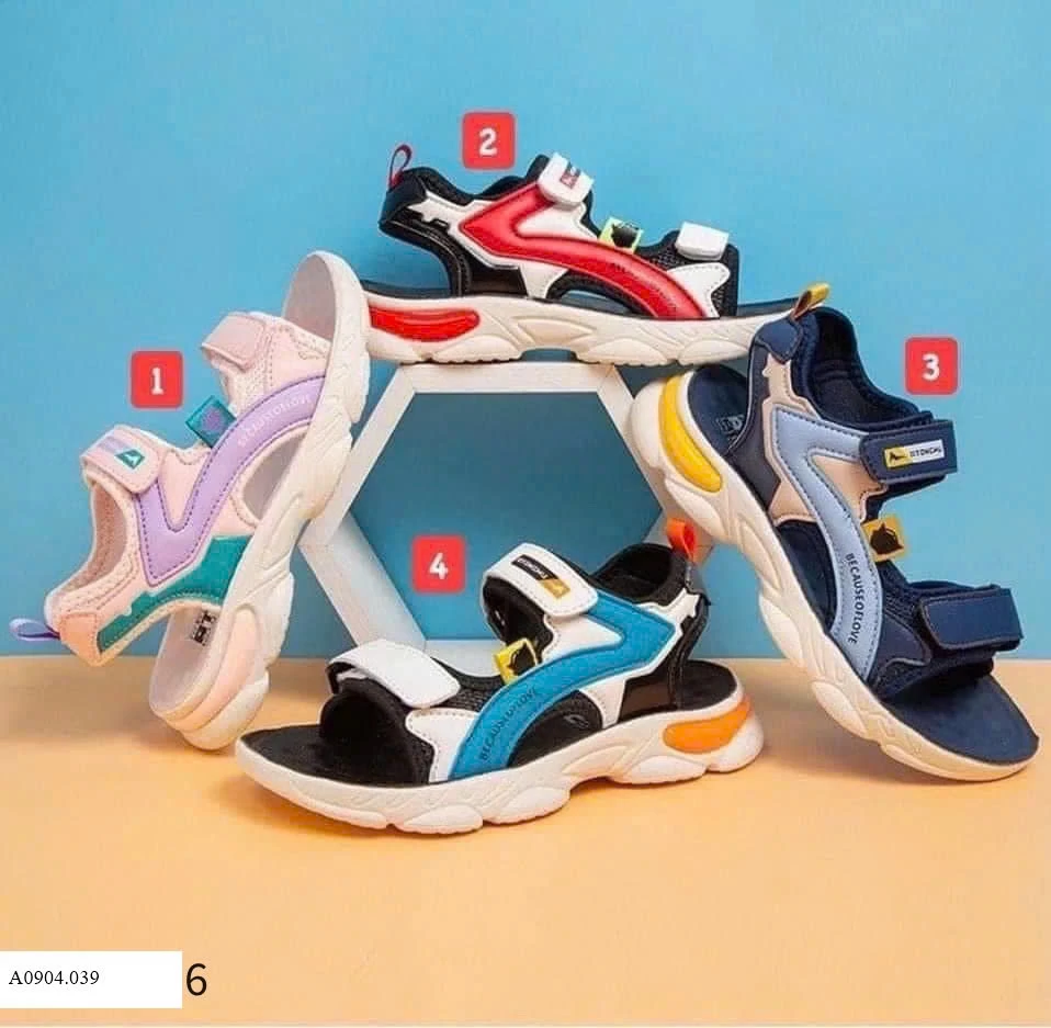 SANDAL BÉ TRAI BÉ GÁI SZ ĐẠI  Sỉ 140k