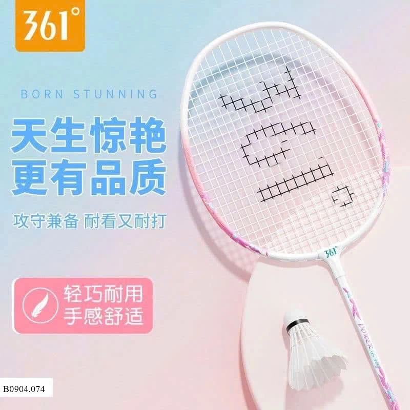VỢT CẦU LÔNG 361   Sỉ 169k/ 1 bộ