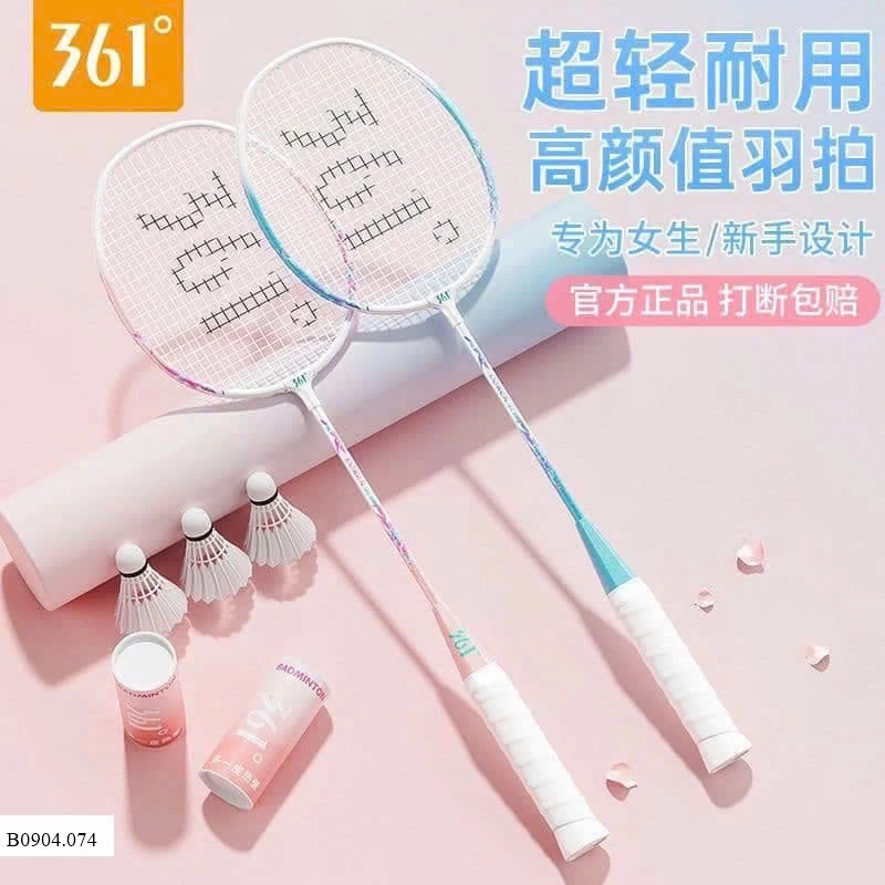 VỢT CẦU LÔNG 361   Sỉ 169k/ 1 bộ