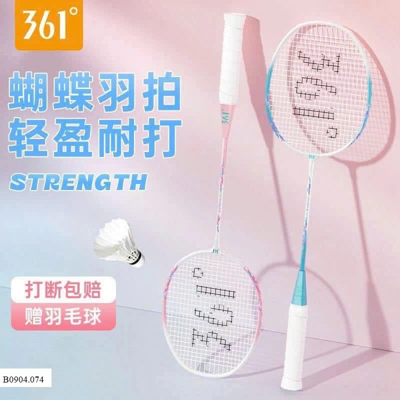 VỢT CẦU LÔNG 361   Sỉ 169k/ 1 bộ