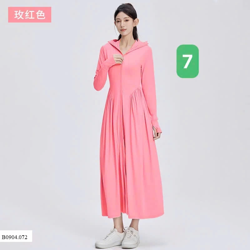 ÁO CHỐNG NẮNG DÁNG DÀI UPF50+   Sỉ 230k