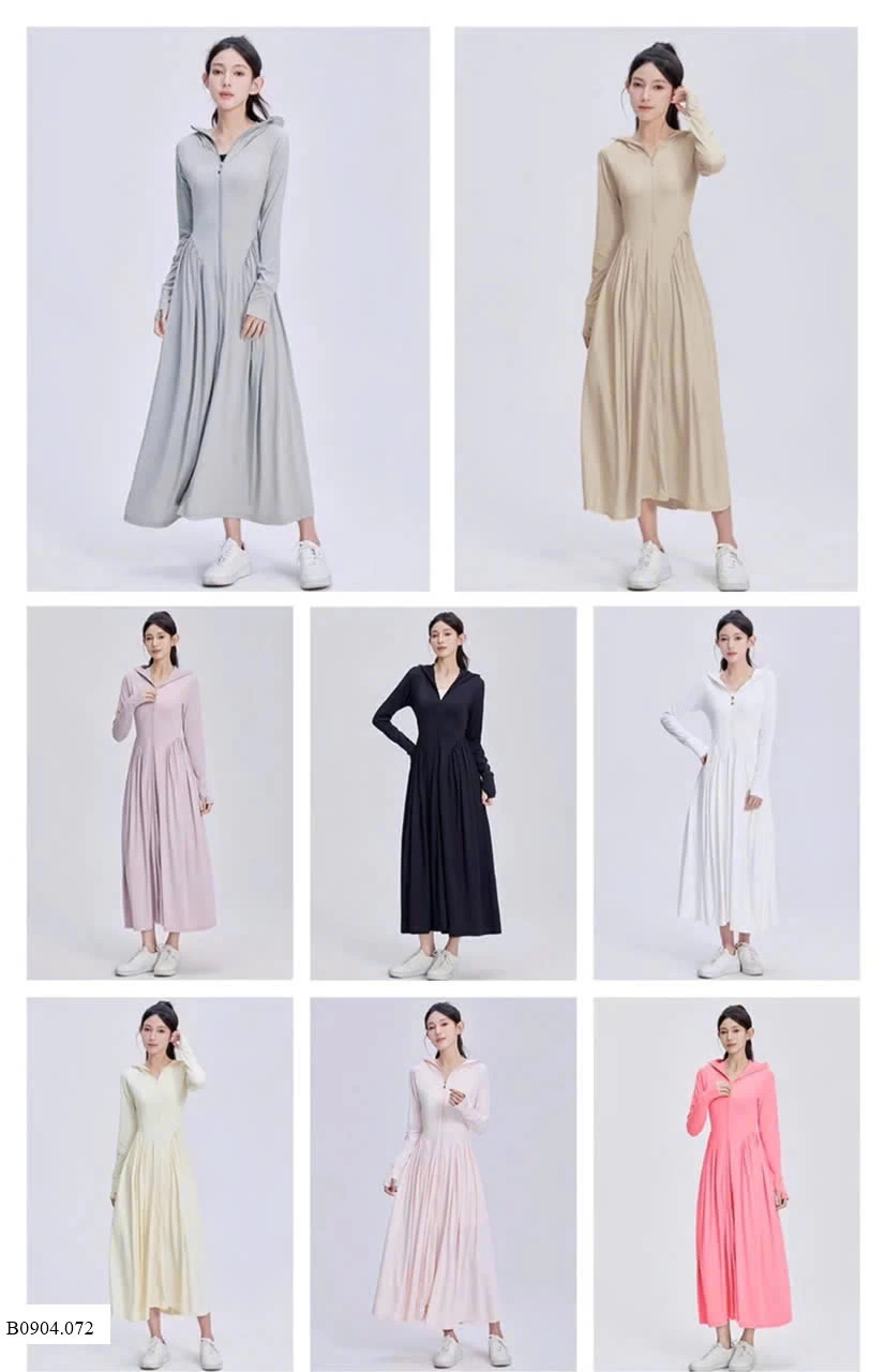 ÁO CHỐNG NẮNG DÁNG DÀI UPF50+   Sỉ 230k
