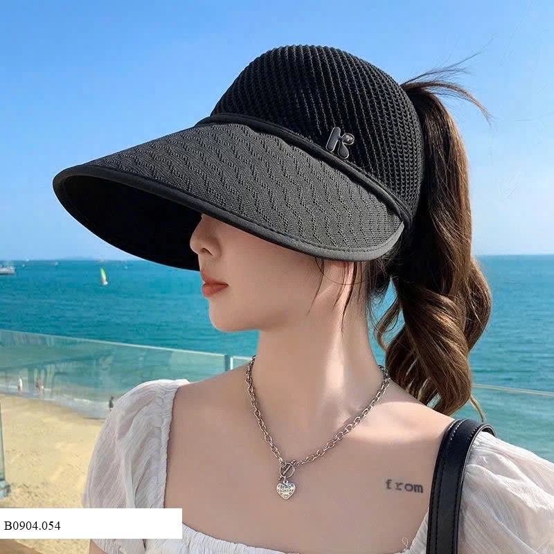 MŨ NẮNG NỬA ĐẦU VÀNH RỘNG  Sỉ 45k