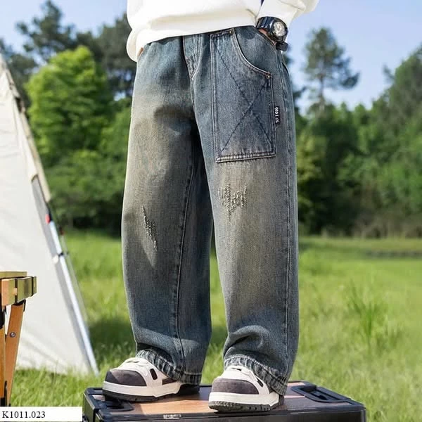 QUẦN JEANS SIZE ĐẠI BÉ TRAI SỈ 144K