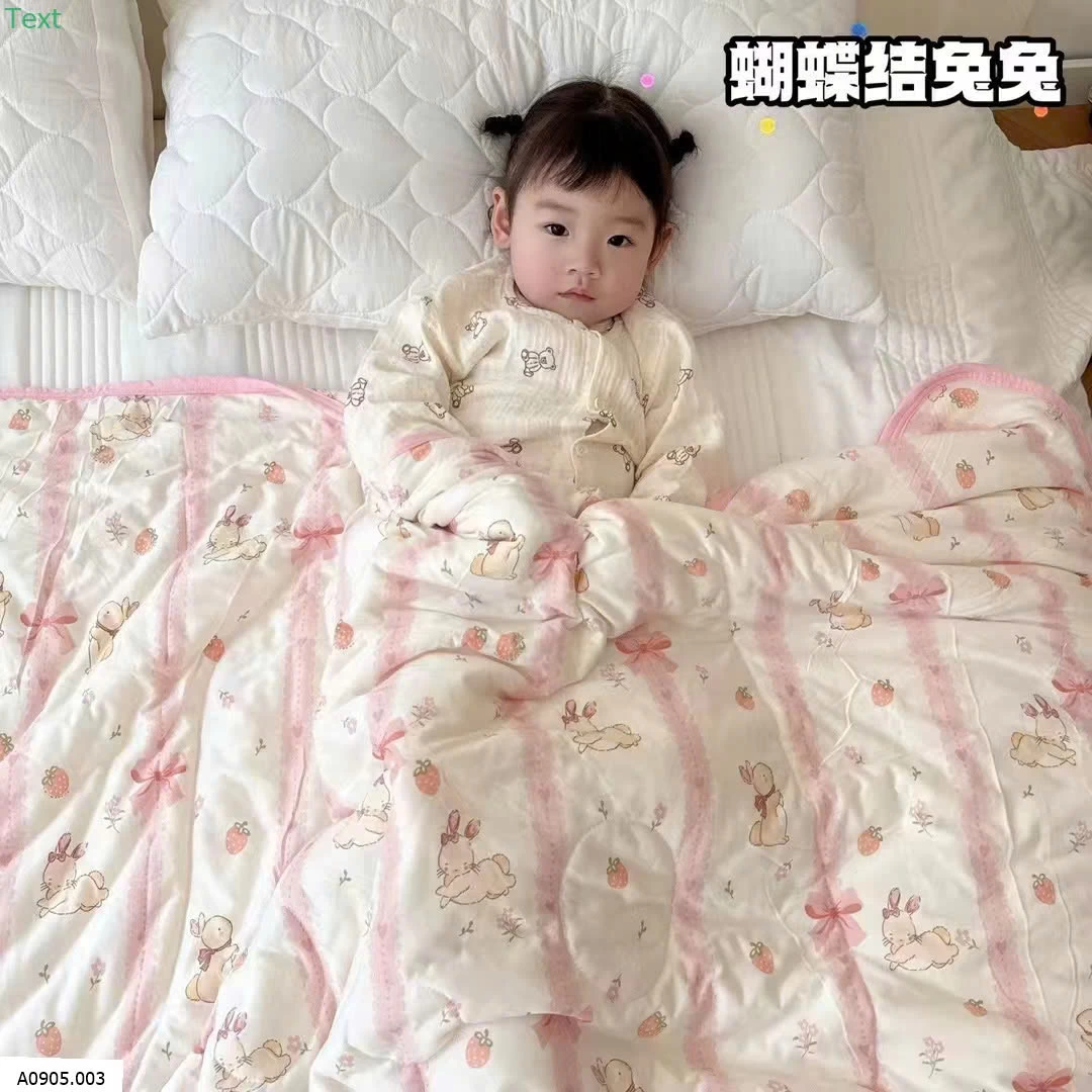 CHĂN COTTON HỌA TIẾT  Sỉ 140k